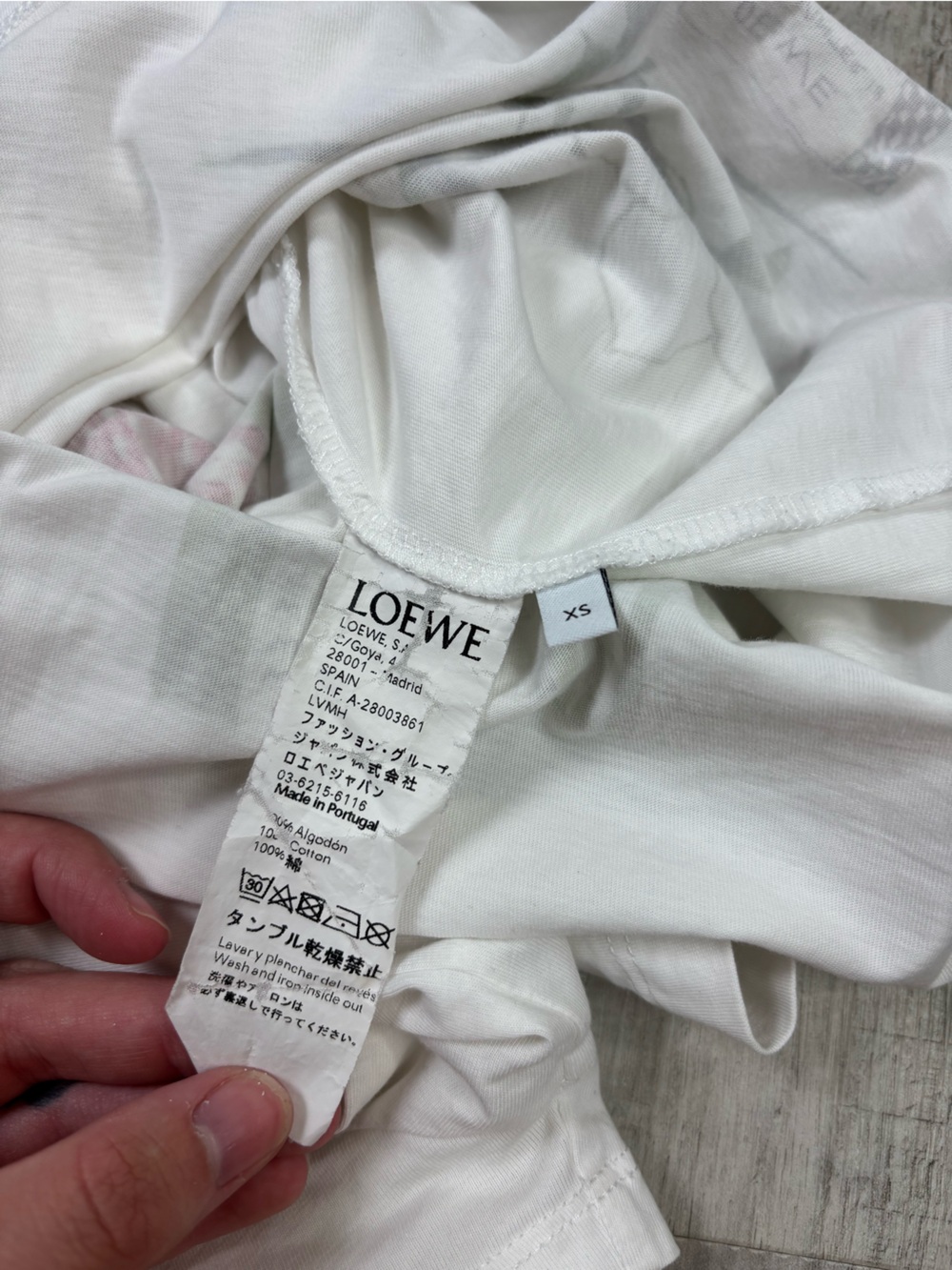 Loewe Botanical Crew Neck Sleeve
Shirt White Size XS - Picture 7 of 8